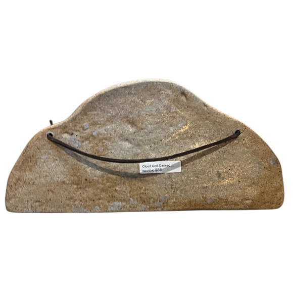 Handmade God Danced The Day When U Were Born Ceramic Plaque With Leather‎ String - Picture 4 of 4